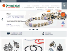 Tablet Screenshot of divinasalud.com.ar